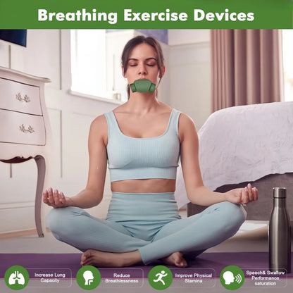 Professional APP Training Companion Breathing Exerciser Lung Trainer Lightweight Professional Strengthen Breathing Exercise